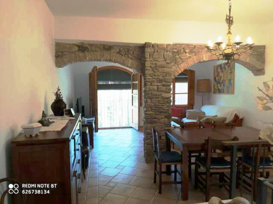 Casa Sobre Rio Noguera Pallaresa Gerri de la Sal Buitenkant foto